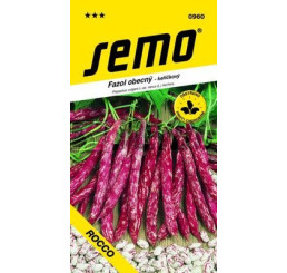 Fazol zahradní keříčkový polní BORLOTTO LINGUA DI FUOCO NANO, bal. 10 g