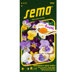 Viola cornuta hybridy / Miniviolka JEDLÉ KVETY, 0,3 g