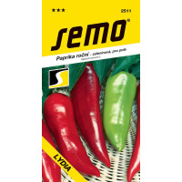 Paprika roční pro rychlení i pole červená kapie ´LYDIA´, bal. 0,6 g