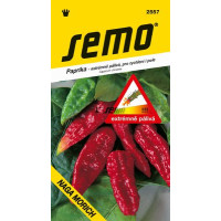 Paprika zeleninová velmi pálivá červená NAGA MORICH / Papřička chilli, bal. 15 s.