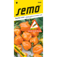 Paprika zeleninová velmi pálivá HABANERO ORANGE / Papřička chilli, bal. 15 s.