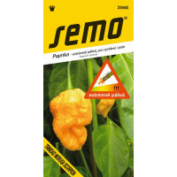 Paprika zeleninová velmi pálivá žlutá TRINIDAD MORUGA SCORPION YELLOW, bal. 10 s.