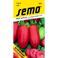 Rajče tyčkové oválné GENNARO F1 typ SAN MARZANO, bal. 12 s.