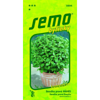 Ocimum basilicum L. / Bazalka pravá MÁNES kompaktní do nádob, 0,6 g