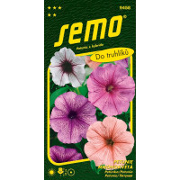 Petunia x hybrida / Petunie ´SMĚS S ORCHID HVĚZDOU´, bal. 50 pelet