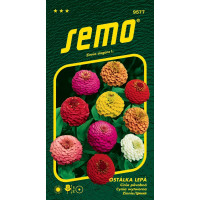 Zinnia elegans / Ostálka lepá ´DOUBLE LILIPUT´, bal. 0,7 g